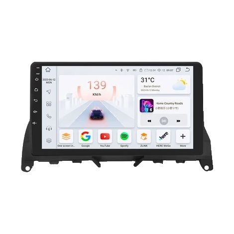 Lecteur multimédia pour voiture, Android 12, écran tactile de 9 pouces, 8cœurs-6G 64G -S6 (1/2)