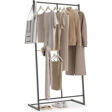 NEWLUX Hangy One 15 Esel Garderobenständer Schwarz 1200594