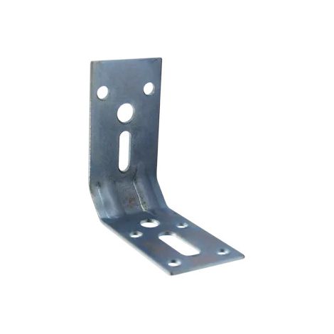 Ángulo truncado con refuerzo de extremo cuadrado, montado en superficie, 70x70x35 mm.