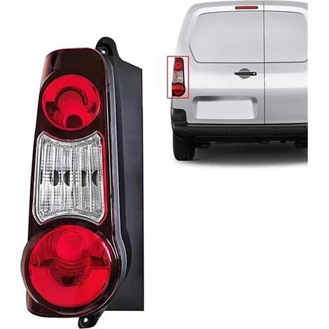Feu arrière gauche/droite – Pour Peugeot Partner, Citroën Berlingo MK2 – 2012-2019, réf. 9677205480, 9677205580