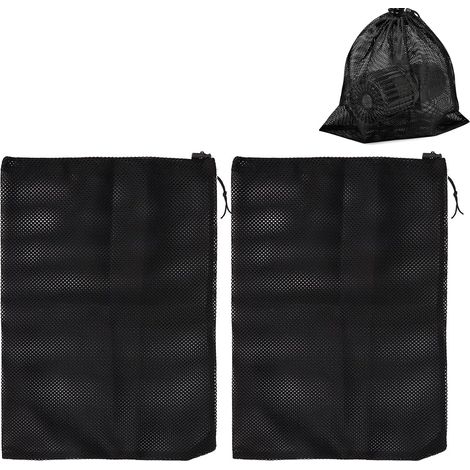 2erSet Pumpsack,Pumpenfilter-Netzbeutel,Teichpumpenfilterbeutel,45 45cm Wasserpumpen-Schutzsäcke,Kordelzug-Barrieresäcke,Für Aquarium Garten Teiche (1/5)