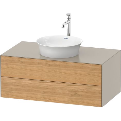 Duravit White Tulip, meuble sous-lavabo mural, largeur 1000 x