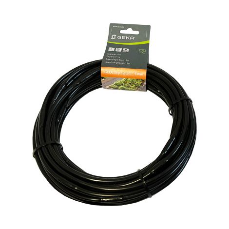 Tropfrohr 6 mm,15 m,1,5 l/h,15 cm GEKA Drip 3 Stk (1/5)