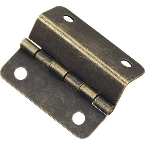 VURAHOME - Charnières en bronze antique, 2 charnières de boîte décoratives, charnières pliables pour portes, armoires, meubles, armoires à bijoux vintage (1/5)