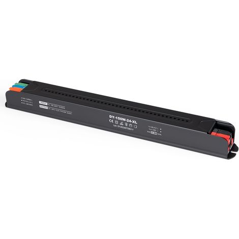 Alimentation Slim 150W 24V - 6A - Haute efficacité - IP20