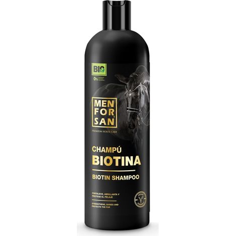 MENFORSAN Shampoo alla biotina per cavalli, 1L  BIO - Vegan friendly - 100% naturale  PREMIUM HORSE CARE (1/5)