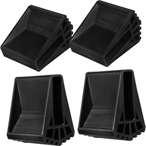 4pièces Lot De Échelle Stabilisateurs Antidérapants Et Protecteurs De Sol Pour Escabeau Télescopique (1/5)