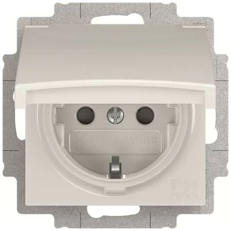 Busch-Jaeger 20 EUCKBD-914 SCHUKO® Steckdosen-Einsatz mit Klappdeckel (1/2)