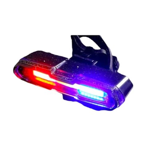 Lampe de vélo rechargeable par USB avec plusieurs modes d’éclairage, feu avant lumineux pour cyclisme nocturne et visibilité renforcée lors des déplacements (1/2)