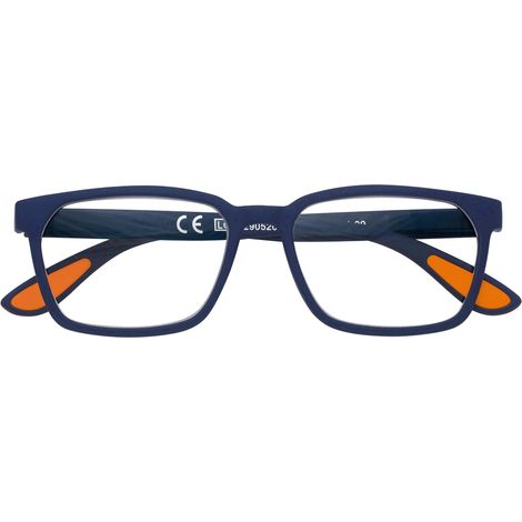 Occhiale Lettura Montatura Policarbonato Soft Touch Blu Cod 434812 (1/5)
