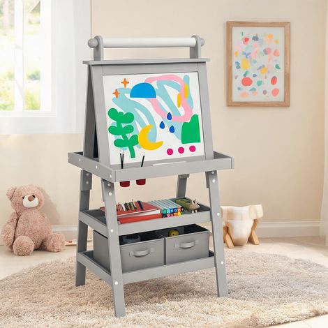 Chevalet réglable MDF pour enfant 3 en 1 avec accessoires (1/5)