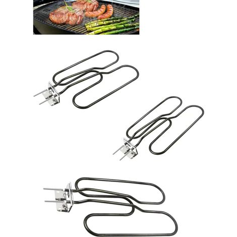 Grille Barbecue,Barbecue,Accessoires Barbecue,Élément Chauffant de Remplacement pour Barbecue, Compatible 66631 (réglementation européenne), adapté aux Grils électriques Q140, Q1400 (1/5)