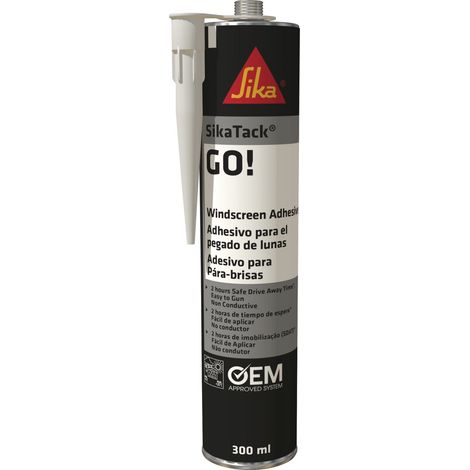 SIKA Scheibenklebstoff Sikatack Go 300ml schwarz