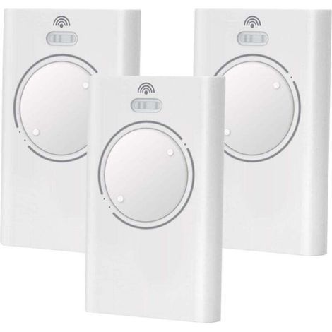 Set of 2 868MHz Gate Remote Controls Compatible with FAAC XT4 868 SLH LR, XT4 868 SLH, XT2 868 SLH LR, XT2 868 SLH (3pcs) (1/4)