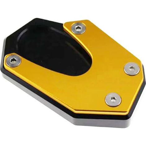 Béquille latérale (dorée, sans logo) compatible avec Suzuki V-Strom 800 DE (2023) - Support et extension de béquille latérale maxpower (1/4)