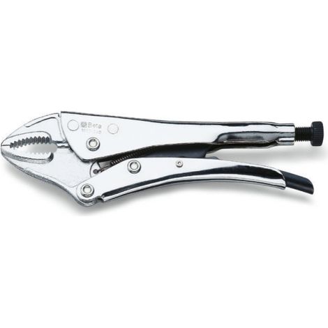 Pince multiprise autobloquante réglable Beta 1052/190 mâchoires concaves 190 mm
