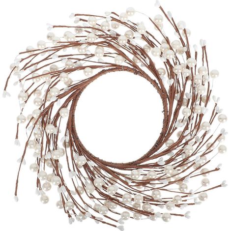 Couronne de perles faite main, guirlande décorative (1 pièce) (1/5)