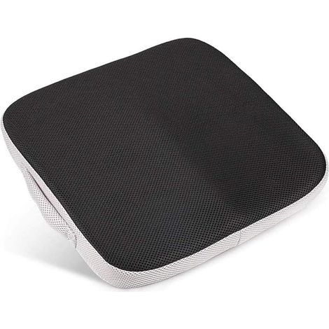 Coussin en Mousse à Mémoire Grand Coussin de Chaise en Mousse Visco-élastique avec poignée de Transport Idéal pour Chaise de Bureau et Fauteuil Roulant (1/5)