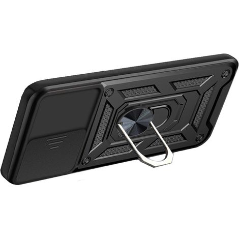 Funda protectora para Samsung Galaxy S22 5G, CamShield Slide, negra. (1/5)