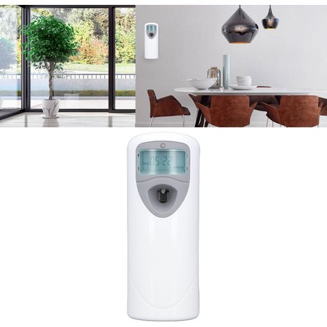 Automatischer Aromadiffusor mit Timer, kompakter, wandmontierter Luftreiniger für Hotelbäder, lichtempfindlicher Duftdiffusor (1/5)