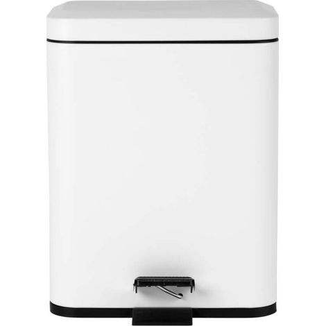 Cubo de basura Beldray LA035235WHTFEU7 de 5 litros con doble compartimento – Blanco (1/3)