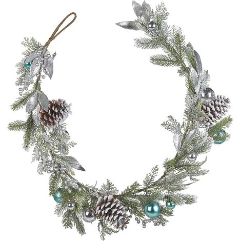Christmas Garland LLEIDA 150 cm Silver (1/5)