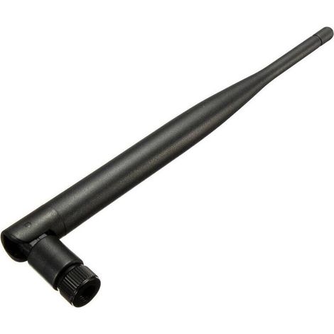 2.4GHz 5DBI Antenne Booster WIFI Omnidirectionnel RP-SMA WLAN Pour Modem Routeur (1/4)