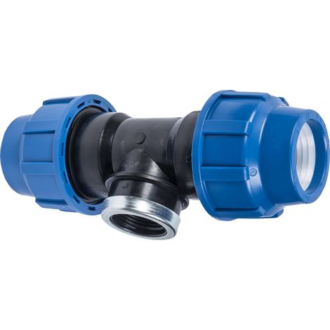 PE-T-Stück 32mmx3/4''IG