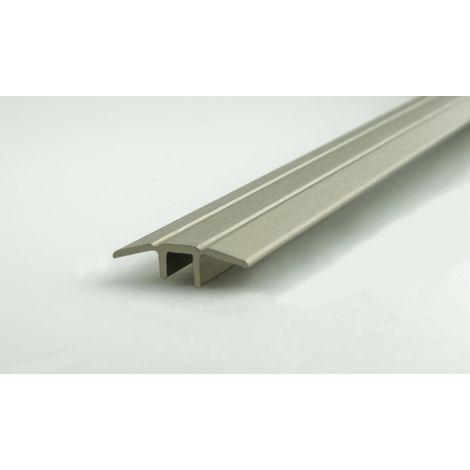 PLP Design Übergangsprofil Edelstahl-Design 33mmx 100cm