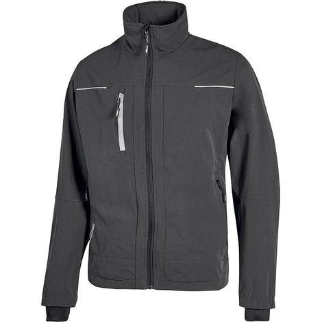 U-POWER Softshelljacke Pluton schwarz carbon 5XL (1/5)