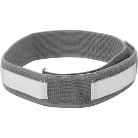 Sangle de maintien souple pour poches à urine - Bande confortable extensible de soutien de drainage urinaire pour hommes et femmes, couleur gris (1/5)