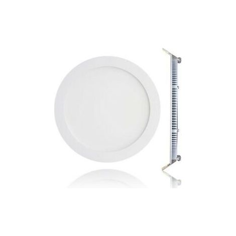 Faretto Led 18 Watt Pannello Incasso rotondo 1350 LM Luce Calda 3200k