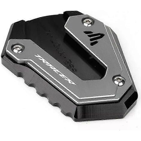 For Tracer 9 Gt 7/gt Tracer 900 Gt 700 /gt Tracer Mt09 Sp Cnc Motorcycle Kickstand Side Stand Extension Plate Pad( Grey-Tracer) (1/5)