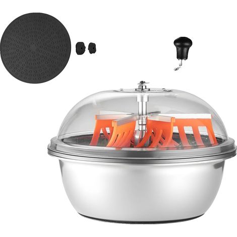 Tagliacime, lame in acciaio inossidabile, design ergonomico, ciotola da 19 pollici (1/2)