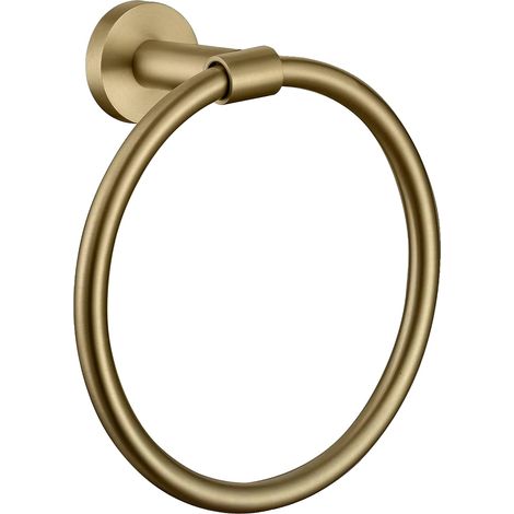 Anello portasciugamani, acciaio inox, design moderno, MJH-or (1/2)