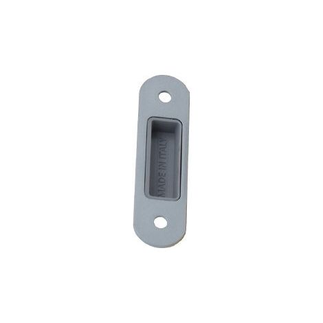 Incontro Per Serratura Magnetica Frontale Tondo Mm.22 Cromo Satinato (1/2)