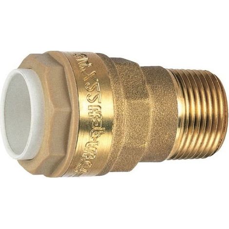 Raccord laiton instantané Ø22 Mâle 3/4