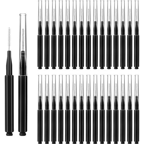 30 pièces, Lot de brosses de Nettoyage, goupillon Paille, ecouvillon Nettoyage, Brosse pour Paille, Bouteille, Tuyau à Lait, en Nylon, pour Tubes à essai, théière, Boire, pailles (1/4)