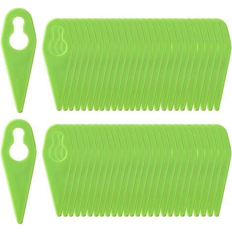 Schneidmesser aus Kunststoff für Rasenmäher, kompatibel mit Gtech ST01 ST02 ST04 ST20 Freischneider (200er-Packung) (1/5)