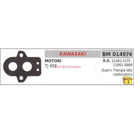 Dichtung Vergaserseite Flansch KAWASAKI tagliasiepe TJ 45E 014974