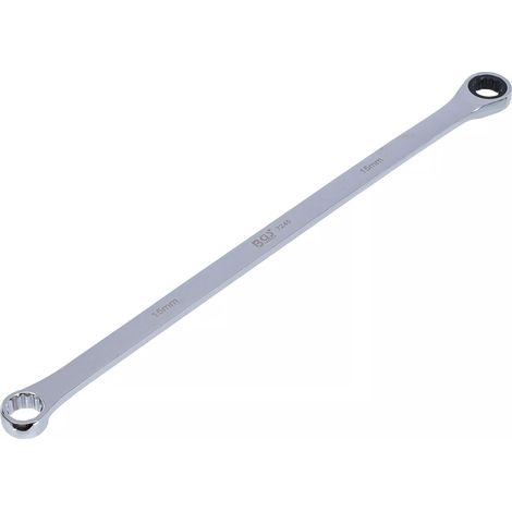 Clé à cliquet bgs 7245 extra longue 15 mm chrome (1/5)