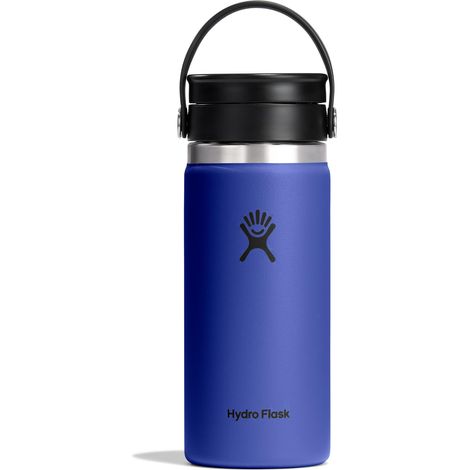 Borraccia termica unisex Hydro Flask Wide Flex da 473 ml, blu, modello W16BCX382 (1/5)