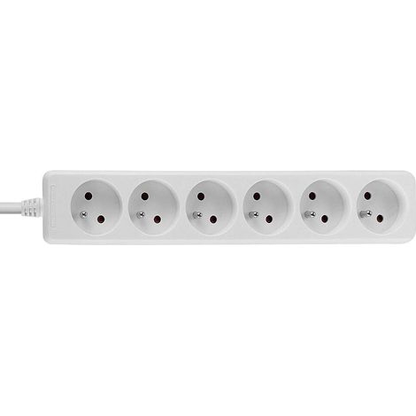 Multiprise LINDY 73125 blanc fiche mâle 1 pc(s) Y341913 (1/5)
