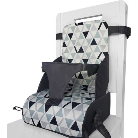 (6 couleurs disponibles)Réhausseur UP Siège de table bébé d'appoint pour bébé de 6 mois à 3 ans -Triangle minimaliste (1/4)