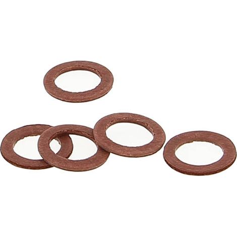 Anquier – Joints fibre pour raccord WC 15X21 – Épaisseur 1,5mm – Température jusqu'à 70°C – Boîte de 100 unités