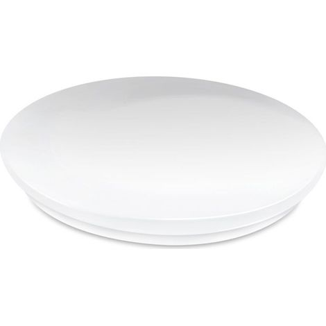 Applique murale LED extra-plate ronde en métal neutre 24w