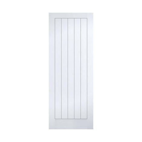 Vertical 5 Panel Textured Semi Solid Door 762mm x 1981mm x 35mm