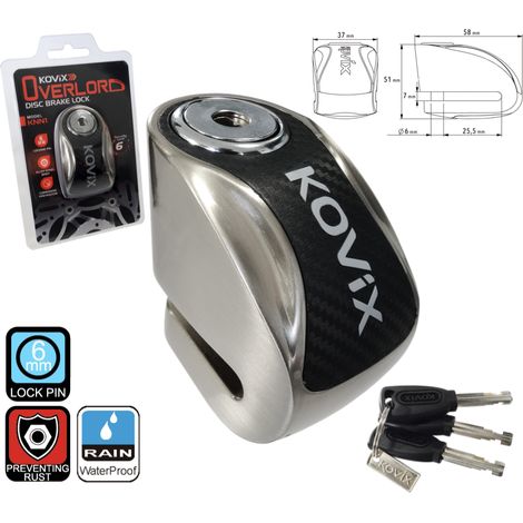Antivol de disque de frein métallique Kovix KNN1 (1/5)