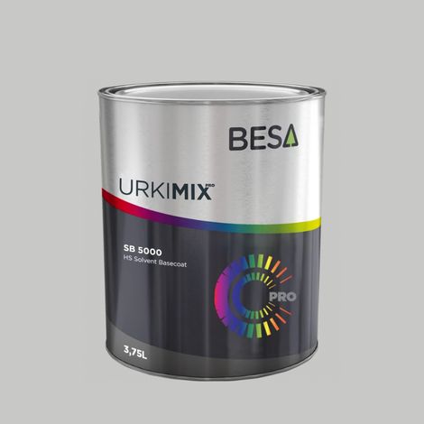 Pot de peinture Polyuréthane / bi composant Telegris 4 RAL 7047  Brillant - 1,5 kg