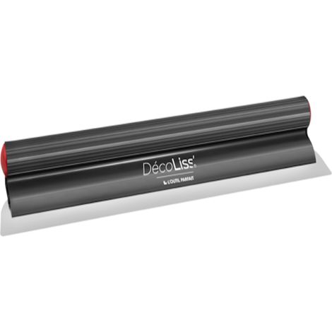 L'Outil Parfait – Couteau à enduire DécoLiss' Dur 40 cm – Lame inox trempé 0,4 mm – Technologie Bi-Flex pour enduits lourds – Anti-trace et léger